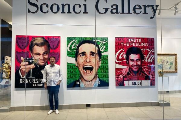 Leonardo DiCaprio is at Sconci Gallery DIFC | Photos 