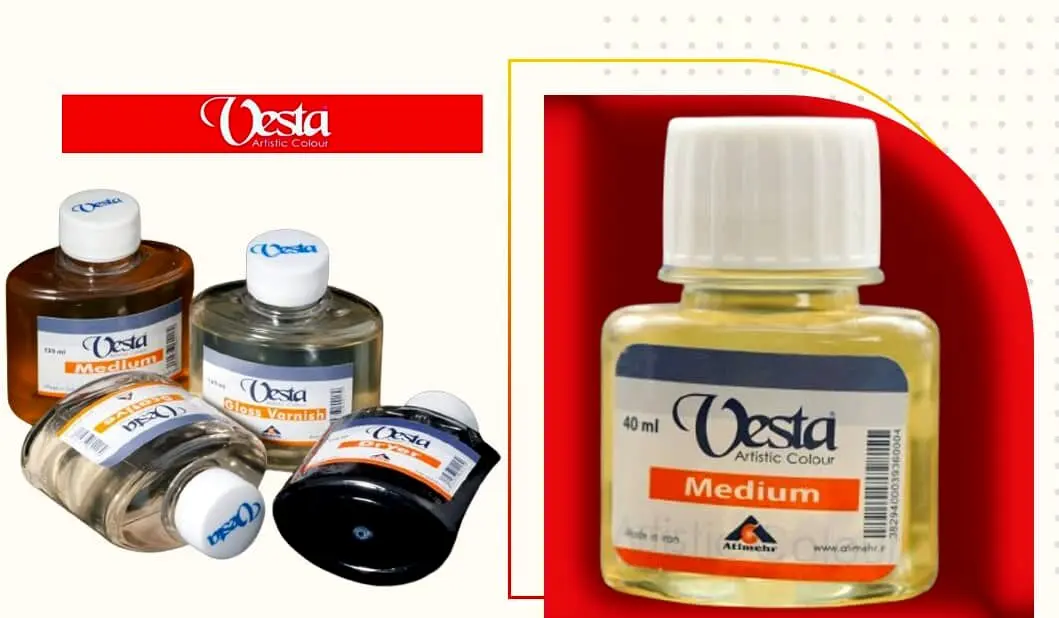 Vesta Oil painting's Medium