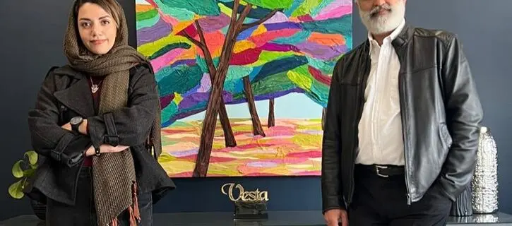 Hamidreza Shafiei and a Dream-Colored World in Elham Azimi’s Painting