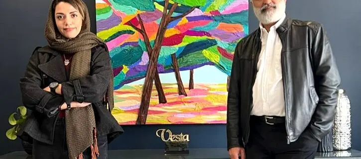 Hamidreza Shafiei and a Dream-Colored World in Elham Azimi’s Painting