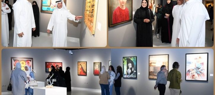 Qatari Minister of Culture Opens 'From Qatar 2023' art exhibition