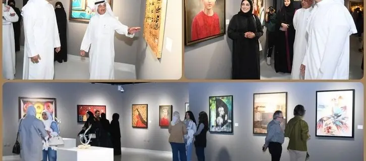 Qatari Minister of Culture Opens 'From Qatar 2023' art exhibition