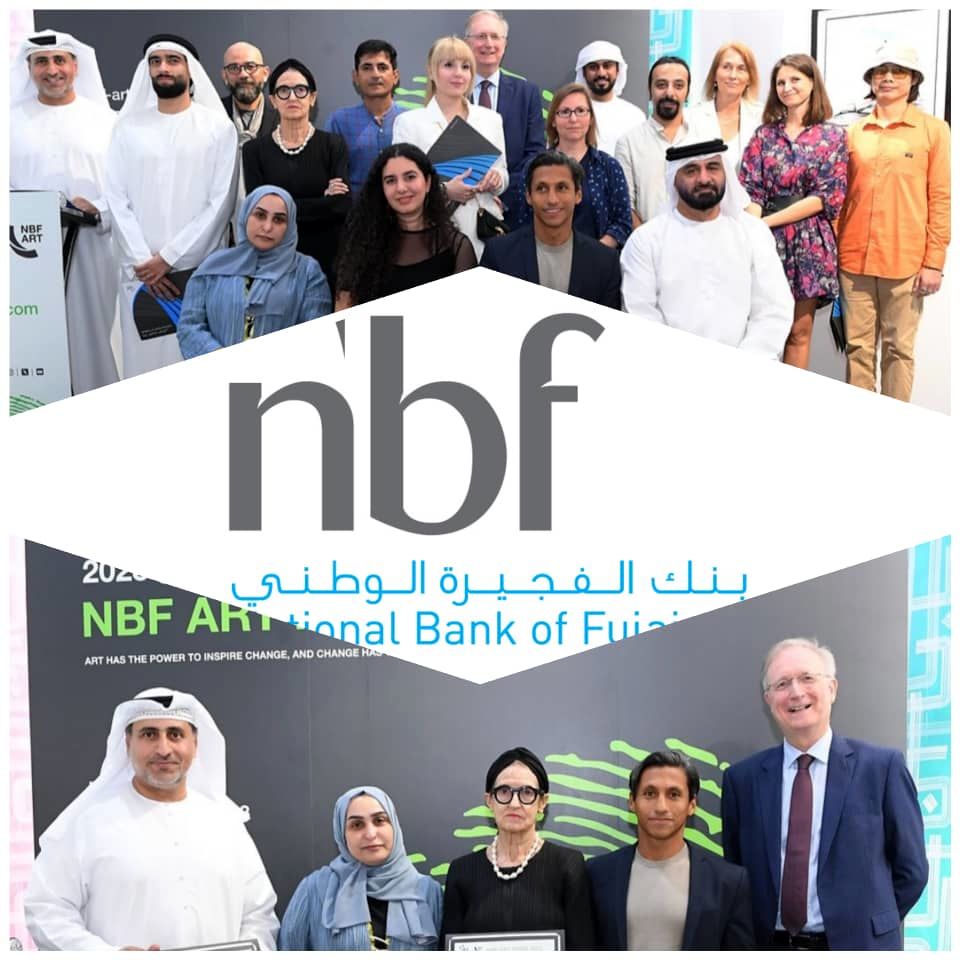 NBF, National Bank of Fujairah and 3rd Annual Art Prize introduced winners in Firetti contemporary