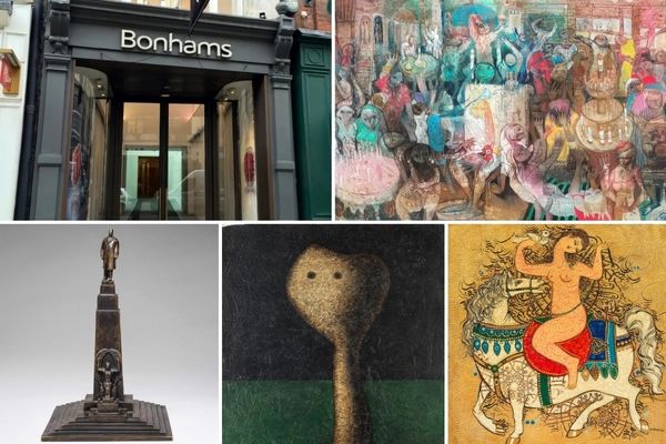 114 works by Middle Eastern artists will be auctioned at Bonhams New Bond Street