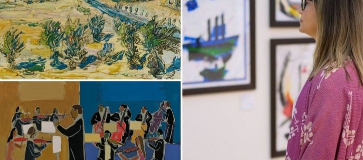 Kutubna Cultural Centre hosts ‘One Hundred Years of Painting: Arab Art from 1916 to 2017’ exhibition
