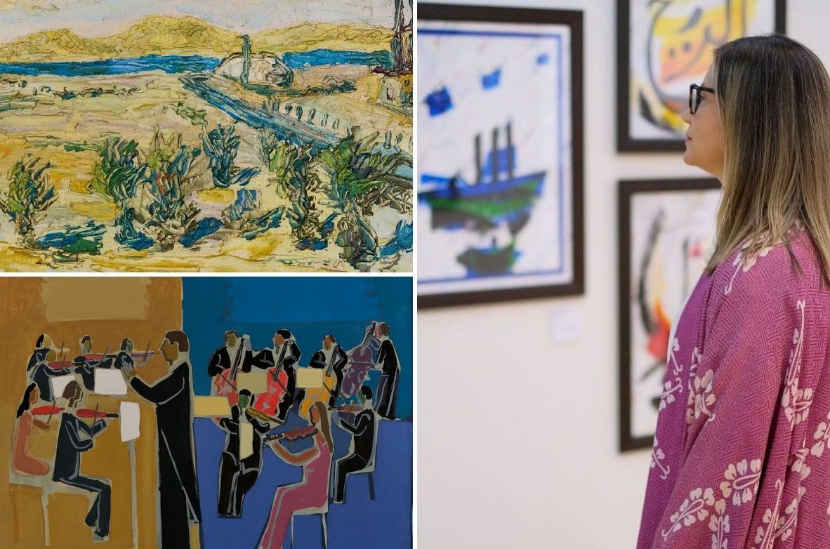 Kutubna Cultural Centre hosts ‘One Hundred Years of Painting: Arab Art from 1916 to 2017’ exhibition