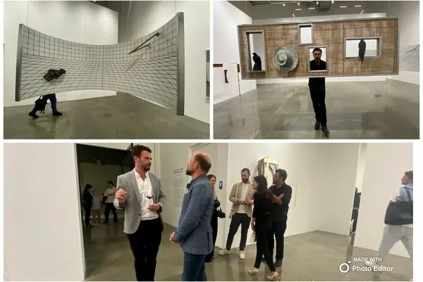 Ishmael Randall-Weeks Has brought Conceptual Desert to Lawrie Shabibi gallery 
