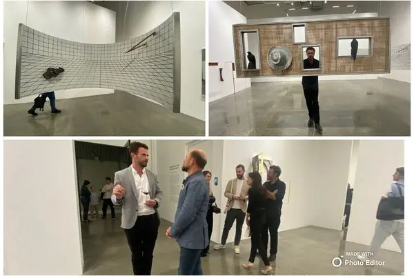Ishmael Randall-Weeks Has brought Conceptual Desert to Lawrie Shabibi gallery 
