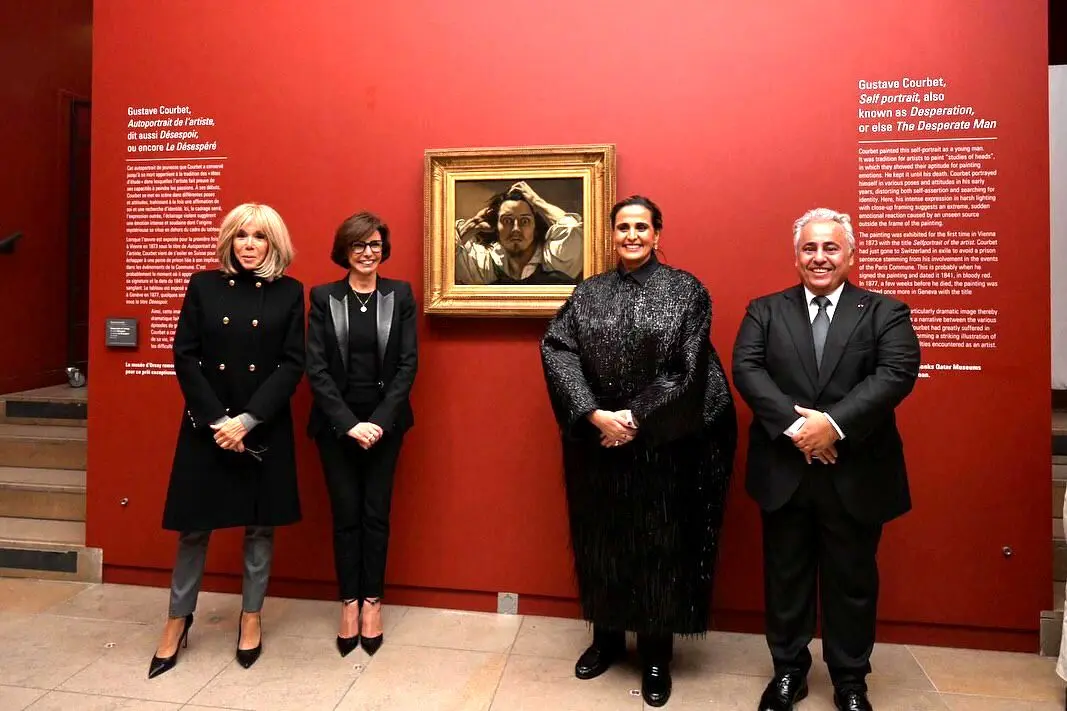 Qatar confirms ownership of Gustave Courbet’s painting Le Désespéré
