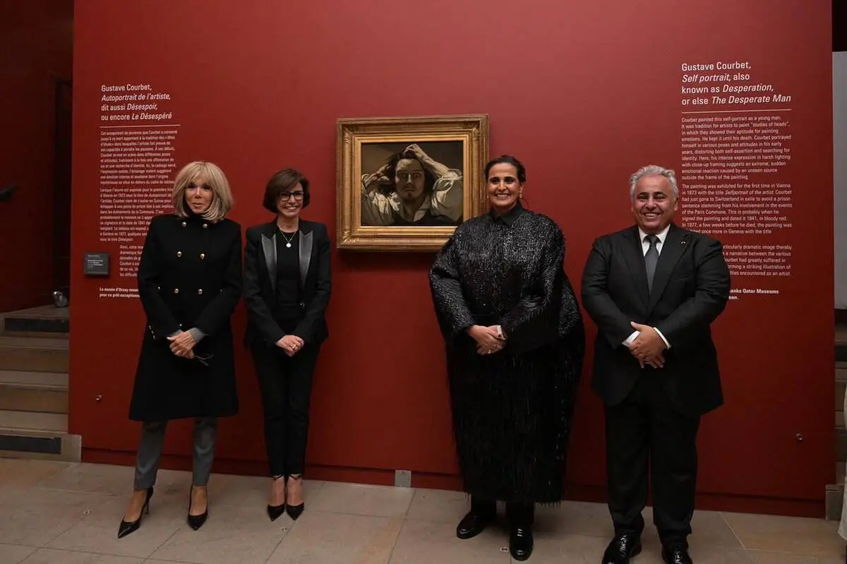 Qatar confirms ownership of Gustave Courbet’s painting Le Désespéré