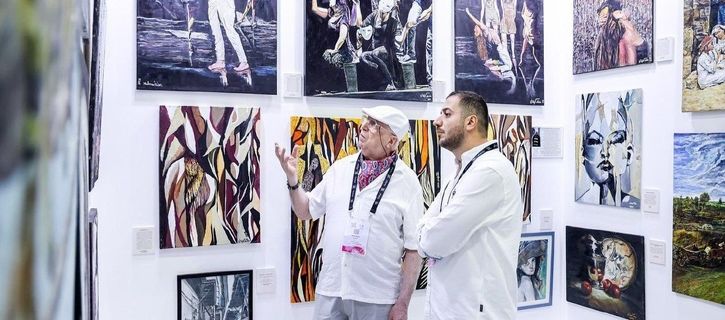 Over 10,000 Artworks from 65+ Countries on Display at World Art Dubai 2025 - video