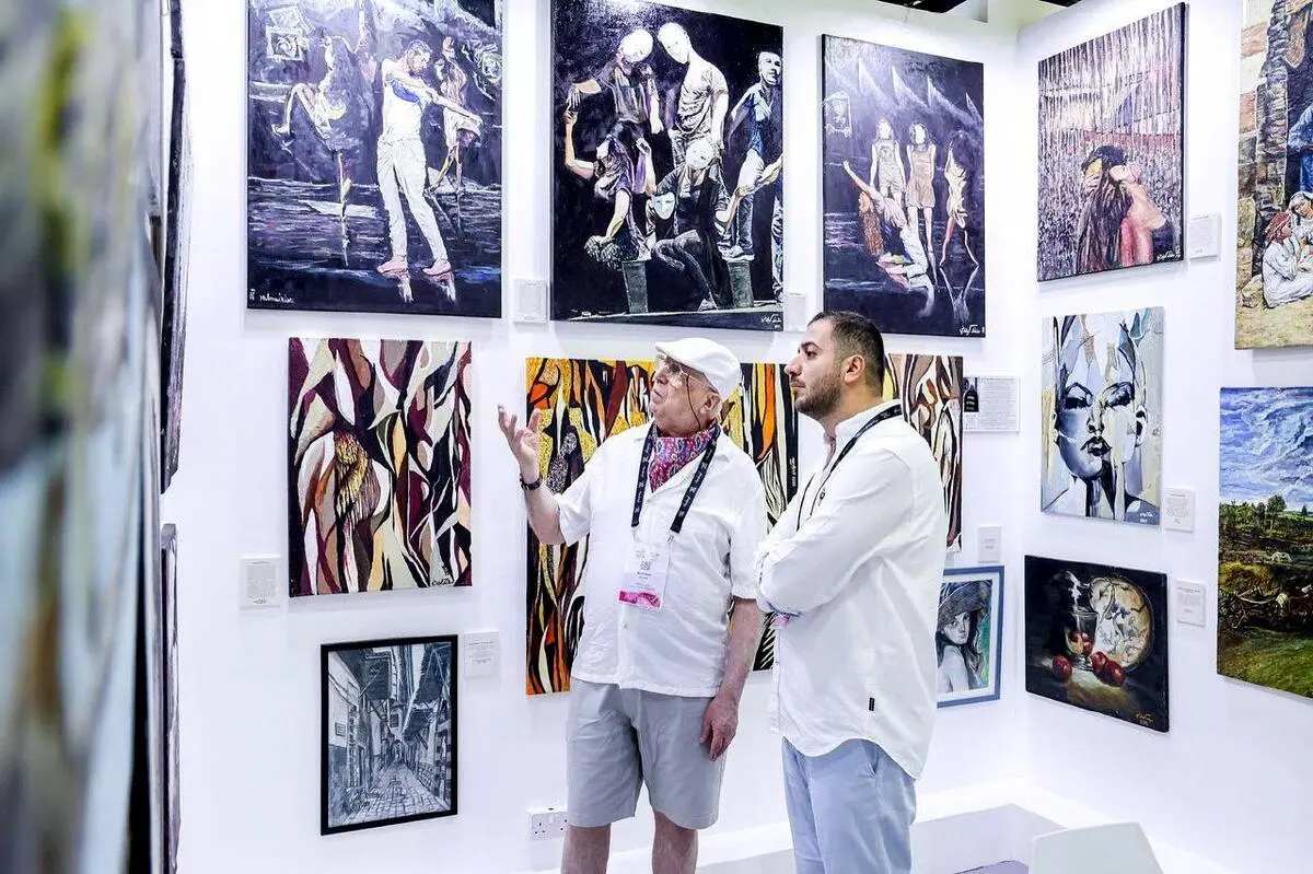 Over 10,000 Artworks from 65+ Countries on Display at World Art Dubai 2025 - video