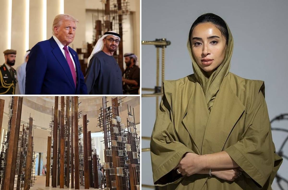 Zeinab Alhashemi’s Installation Sparks Curiosity at Zayed Airport