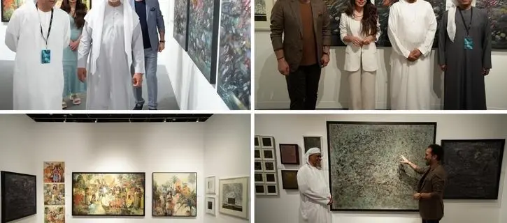 Sadu Art Gallery showcases four artists at Abu Dhabi Art 2025 - in pictures