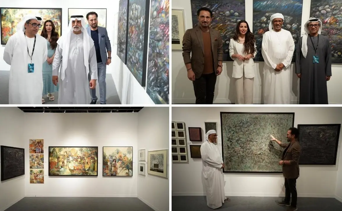 Sadu Art Gallery showcases four artists at Abu Dhabi Art 2025 - in pictures