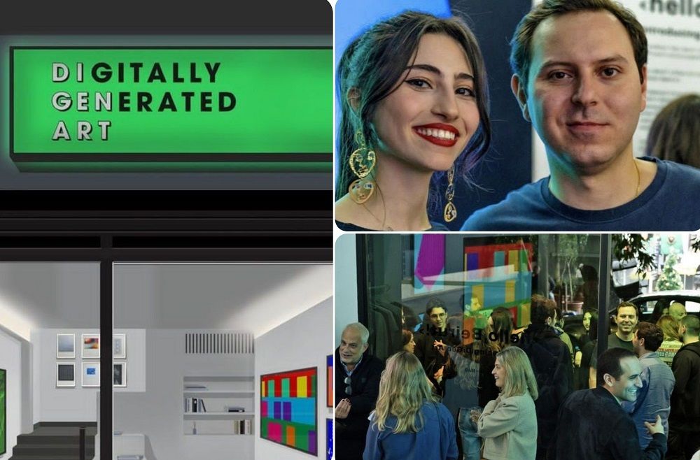 Alex Rayes and Camille Hajjar launch Digitally Generated Art in Beirut