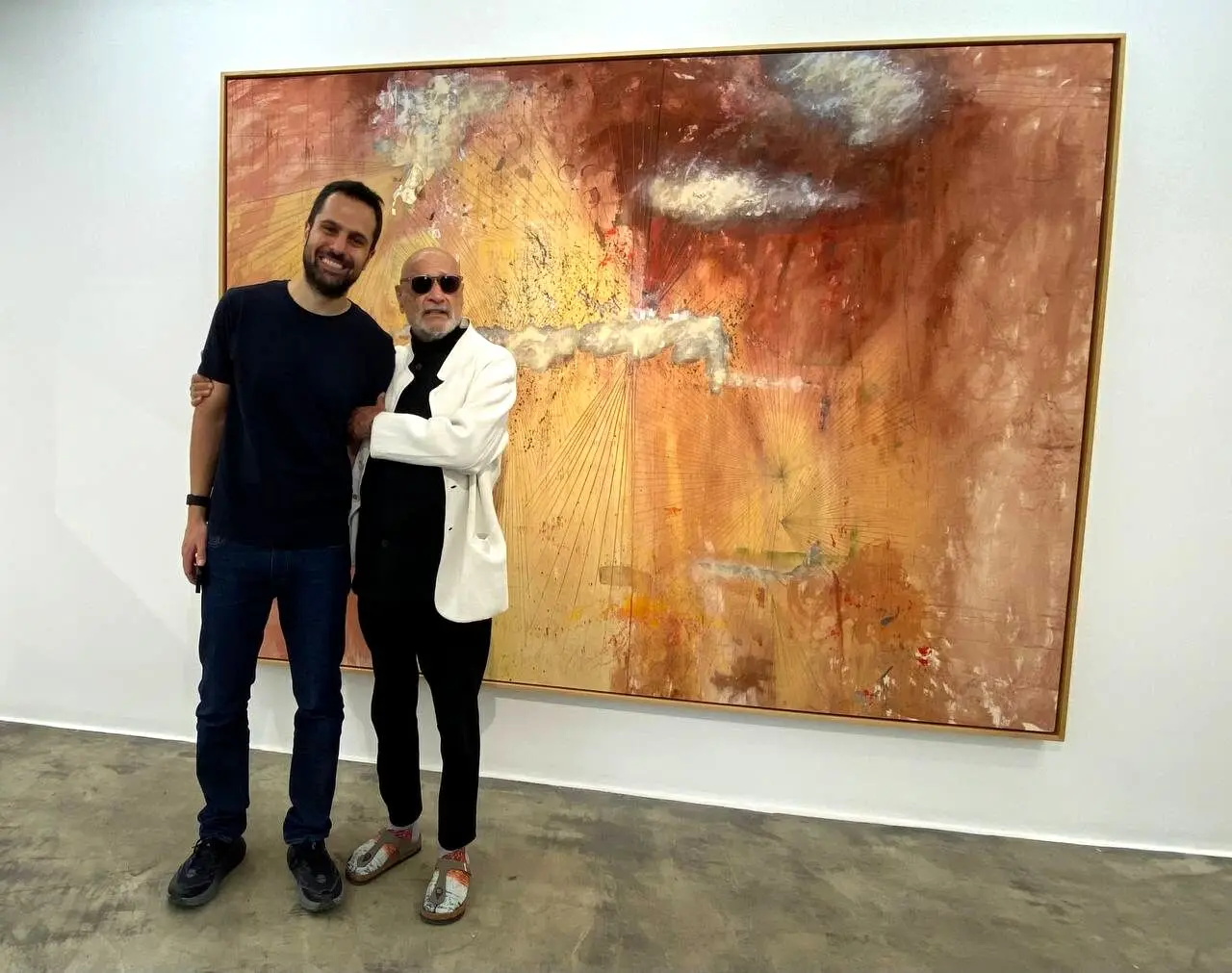 The Latest collection of Fereydoun Ave Iranian Artist at Dastan Art Gallery Tehran