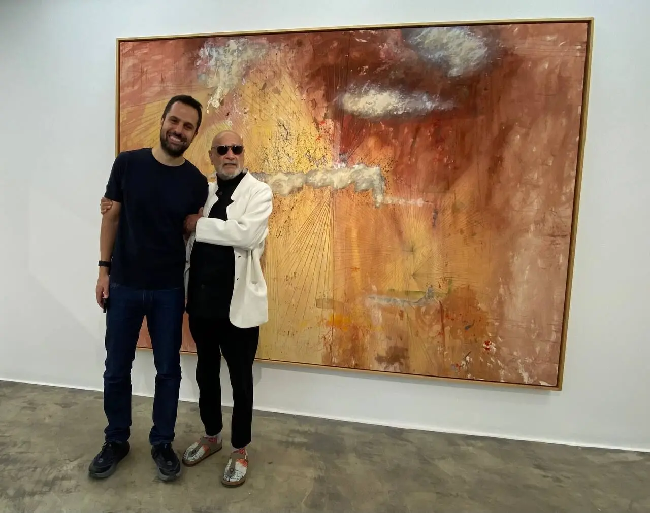 The Latest collection of Fereydoun Ave Iranian Artist at Dastan Art Gallery Tehran