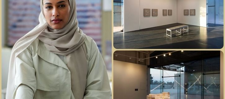 Asma Belhamar has presented the works inspired by the UAE’s architectural history at 421 - Photos