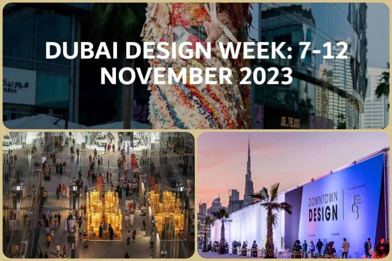 Dubai Design Week started with the presence of more than 500 designers, architects and creative practitioners