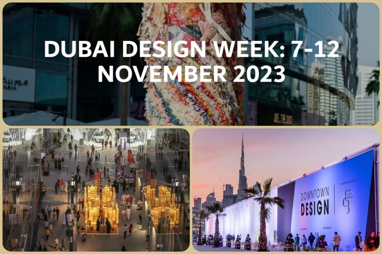 Dubai Design Week started with the presence of more than 500 designers, architects and creative practitioners