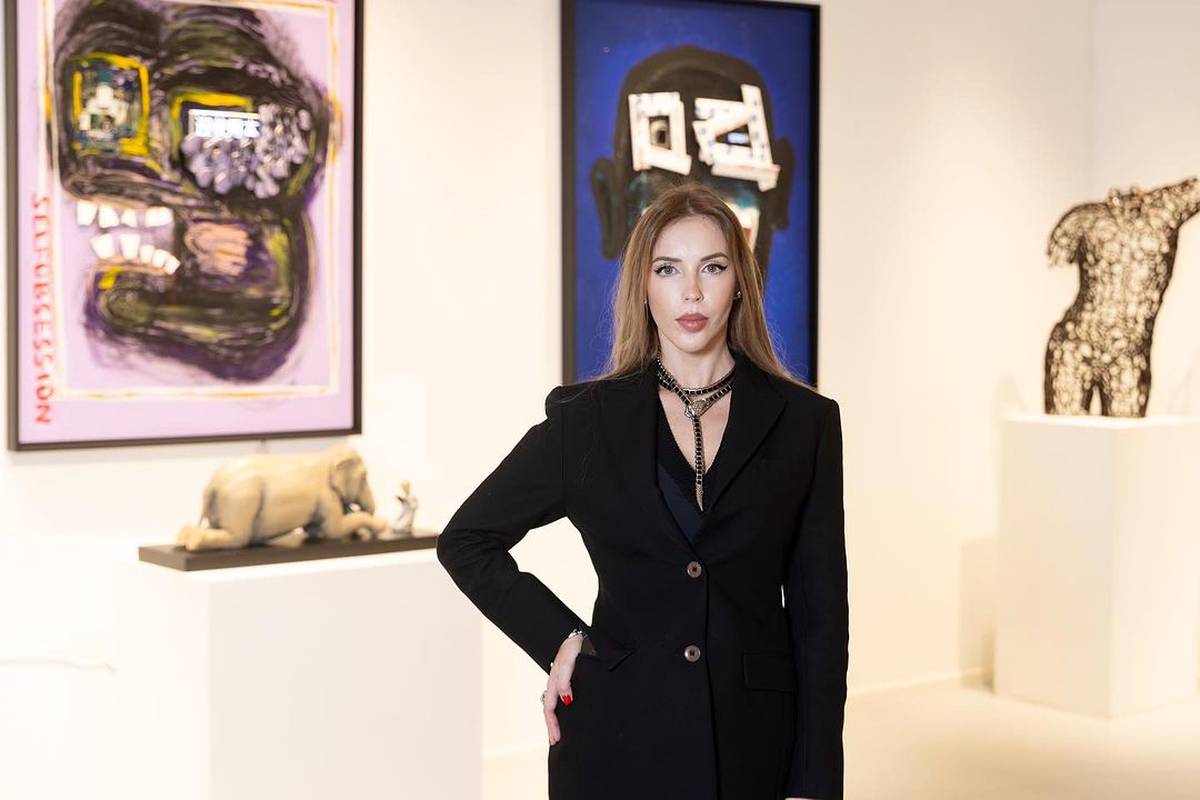 Oblong Contemporary Art Gallery hosts Yuliia Korienkova's exhibition -Photos