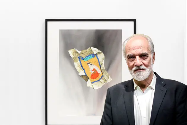 Aydin Aghdashloo’s Masterpiece in the Novin Gallery Collection of Eghtesad Novin Bank