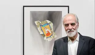 Aydin Aghdashloo’s Masterpiece in the Novin Gallery Collection of Eghtesad Novin Bank