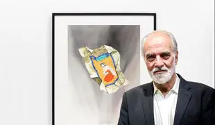 Aydin Aghdashloo’s Masterpiece in the Novin Gallery Collection of Eghtesad Novin Bank