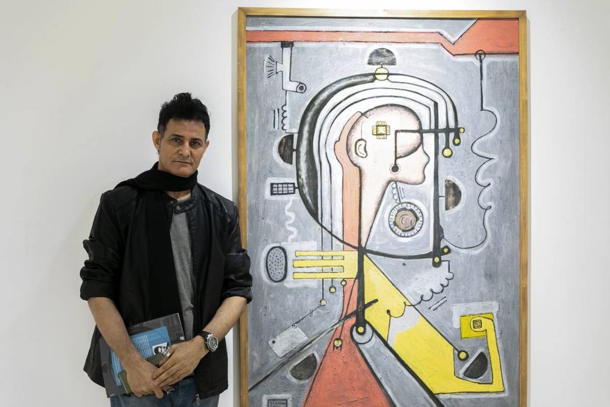 A look at "Artificial Intelligence" The latest painting exhibition of Mohammad Mohammadzadeh Titkanloo