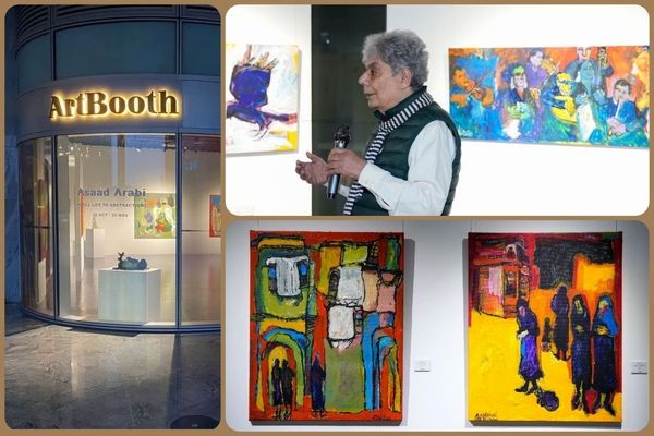 "Still Life to Abstraction" exhibition by Asaad Arabi is on display at Artbooth Gallery