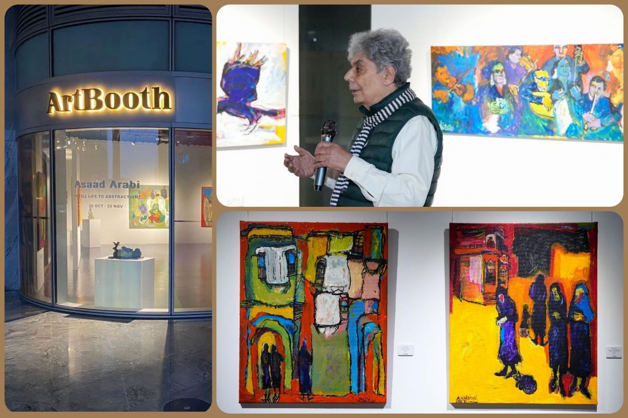 "Still Life to Abstraction" exhibition by Asaad Arabi is on display at Artbooth Gallery
