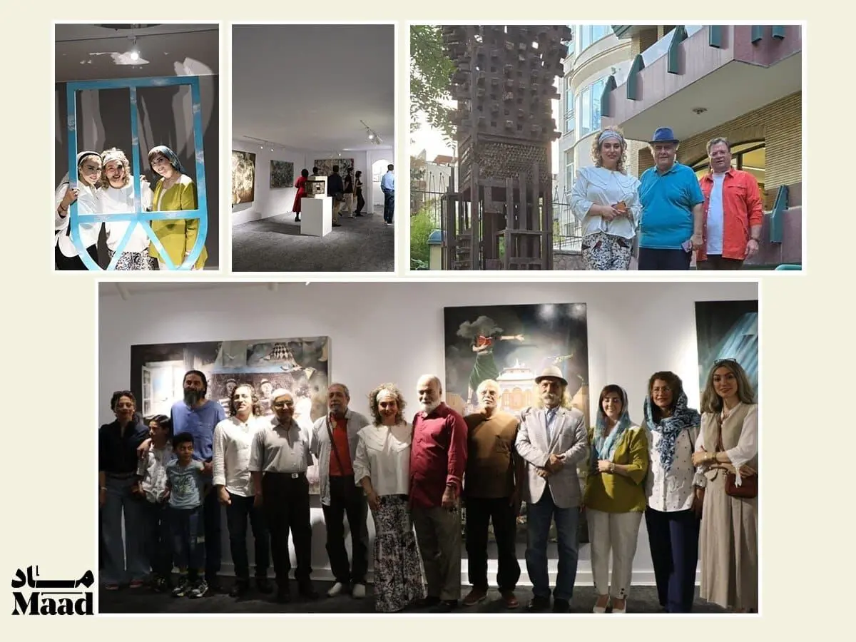 A Curatorial Project at MAAD Gallery Curated by Sepideh Zarrat, Featuring 39 Artists / Photos