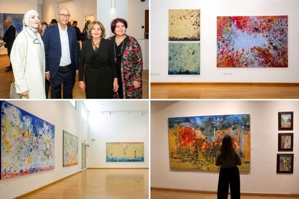 'Manifestations' exhibition by Hind Nasser at Jordan National Gallery of Fine Arts - in pictures