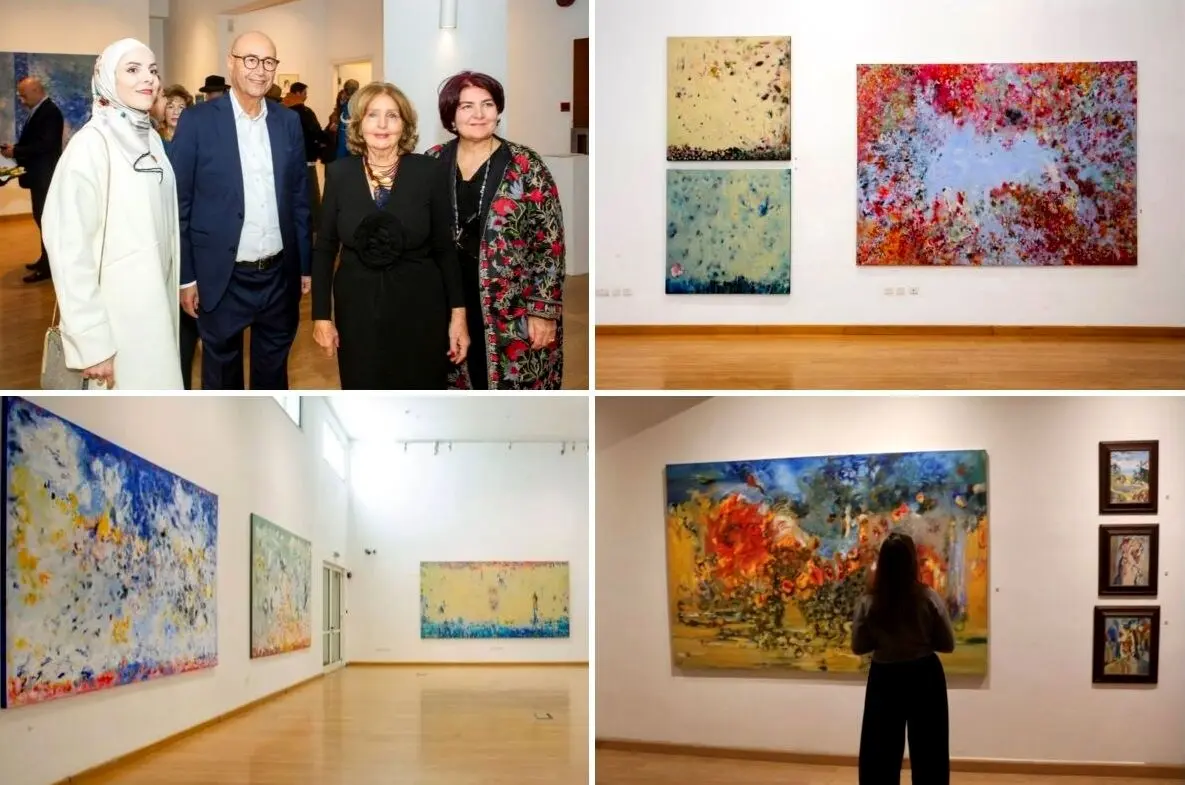 'Manifestations' exhibition by Hind Nasser at Jordan National Gallery of Fine Arts - in pictures