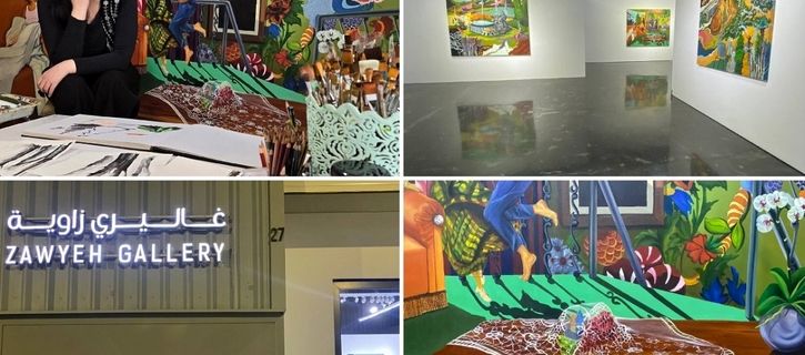 Zawyeh Gallery Dubai hosts Leila Eskandari's Mythical Journey 