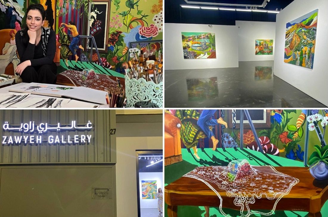Zawyeh Gallery Dubai hosts Leila Eskandari's Mythical Journey 