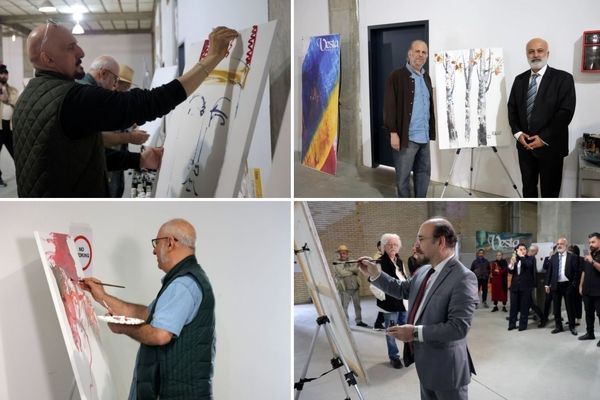 Artists Creating Art at the Vesta Color Factory – Video