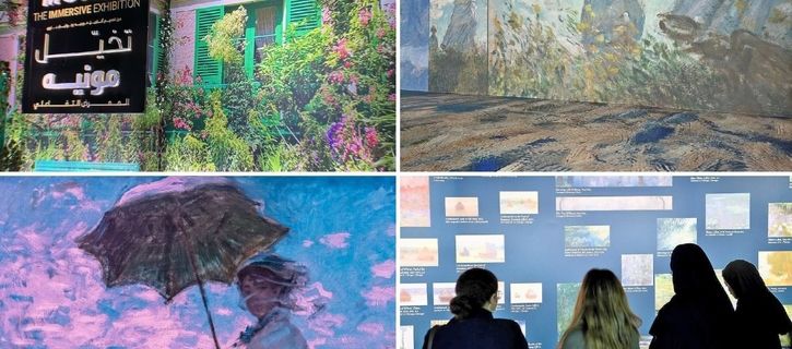 In pictures: Imagine Monet the Immersive Exhibition in Jeddah
