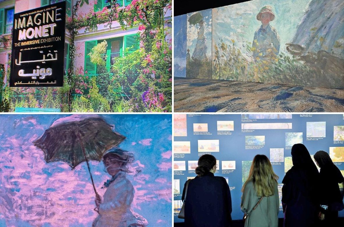 In pictures: Imagine Monet the Immersive Exhibition in Jeddah