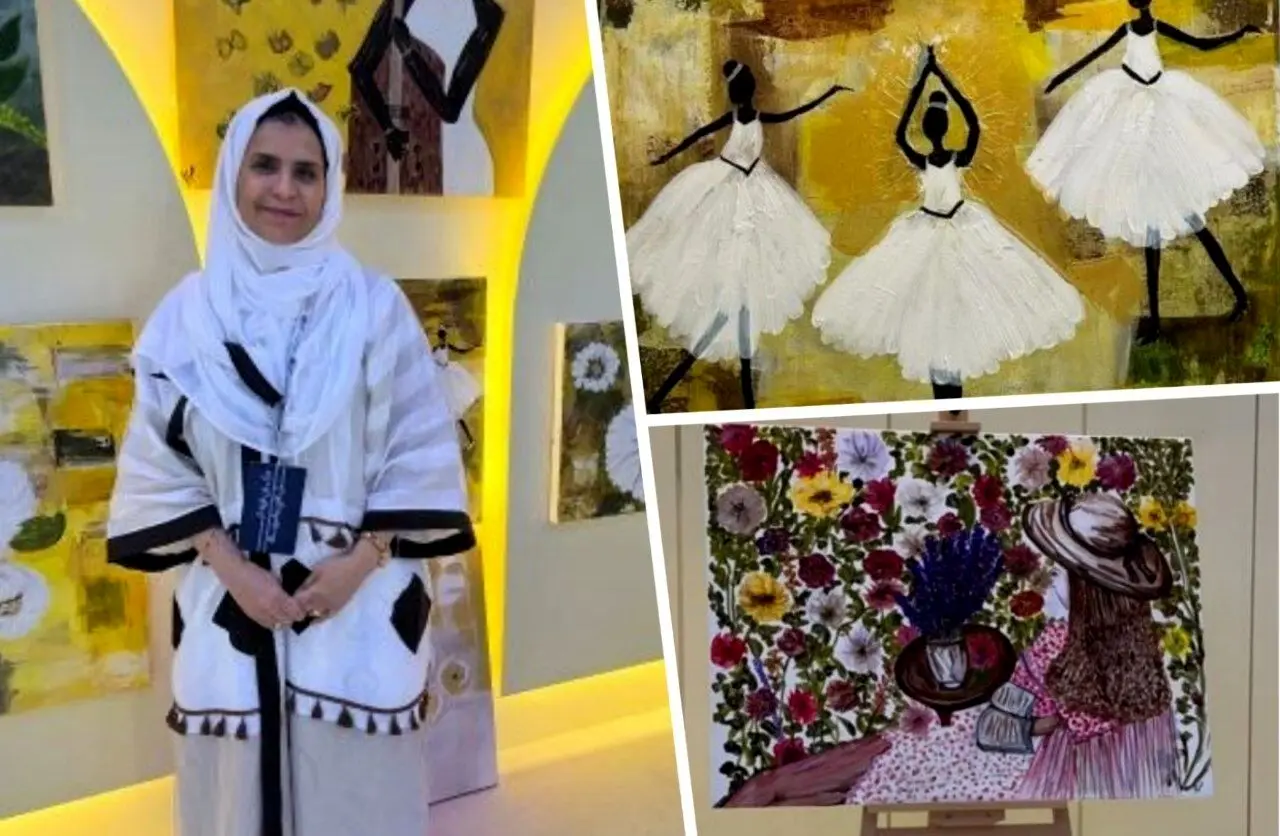 Haya Al Tasan finds strength, solace to heal through art 