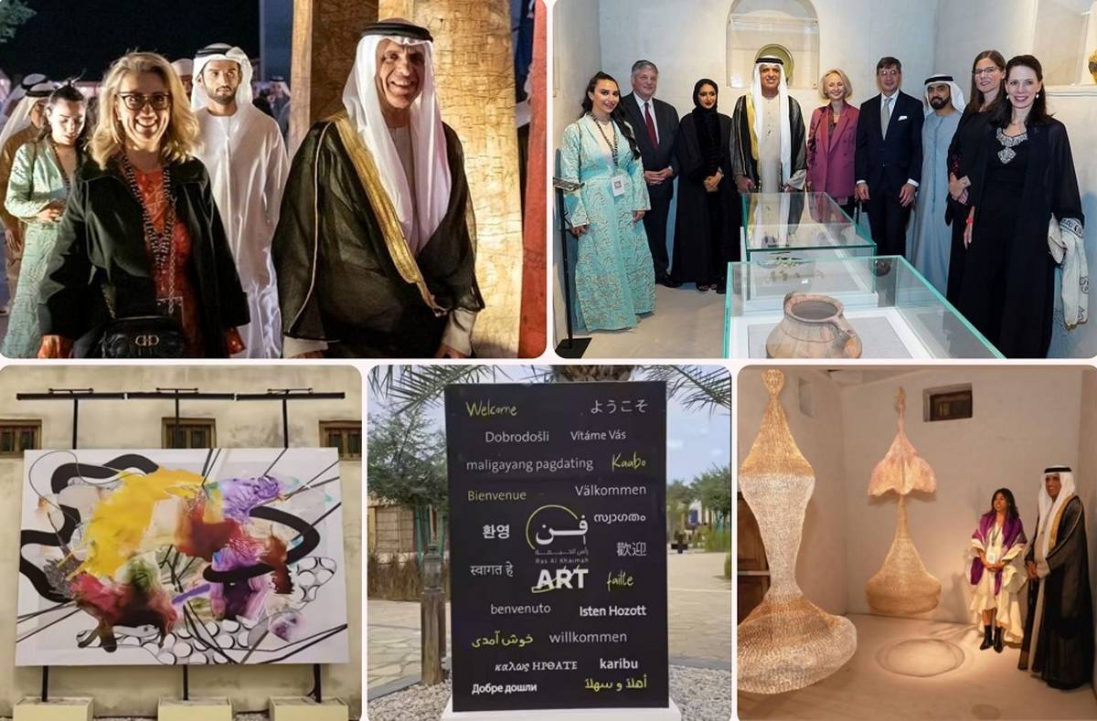 Sheikh Saud bin Saqr Al Qasimi opens 12th Ras Al Khaimah Art Festival