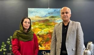 Hamidreza Shafiei Discusses Hamideh Hajjar's Environmental Painting Action