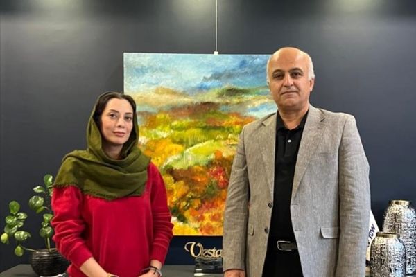 Hamidreza Shafiei Discusses Hamideh Hajjar's Environmental Painting Action