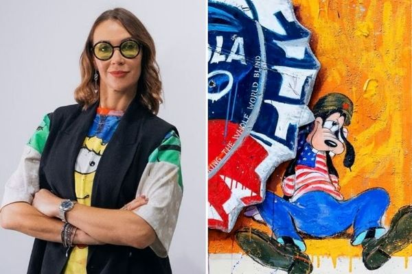 The Power of Color: A Celebration of Life and Art at Firetti Contemporary / analysis of an artwork 