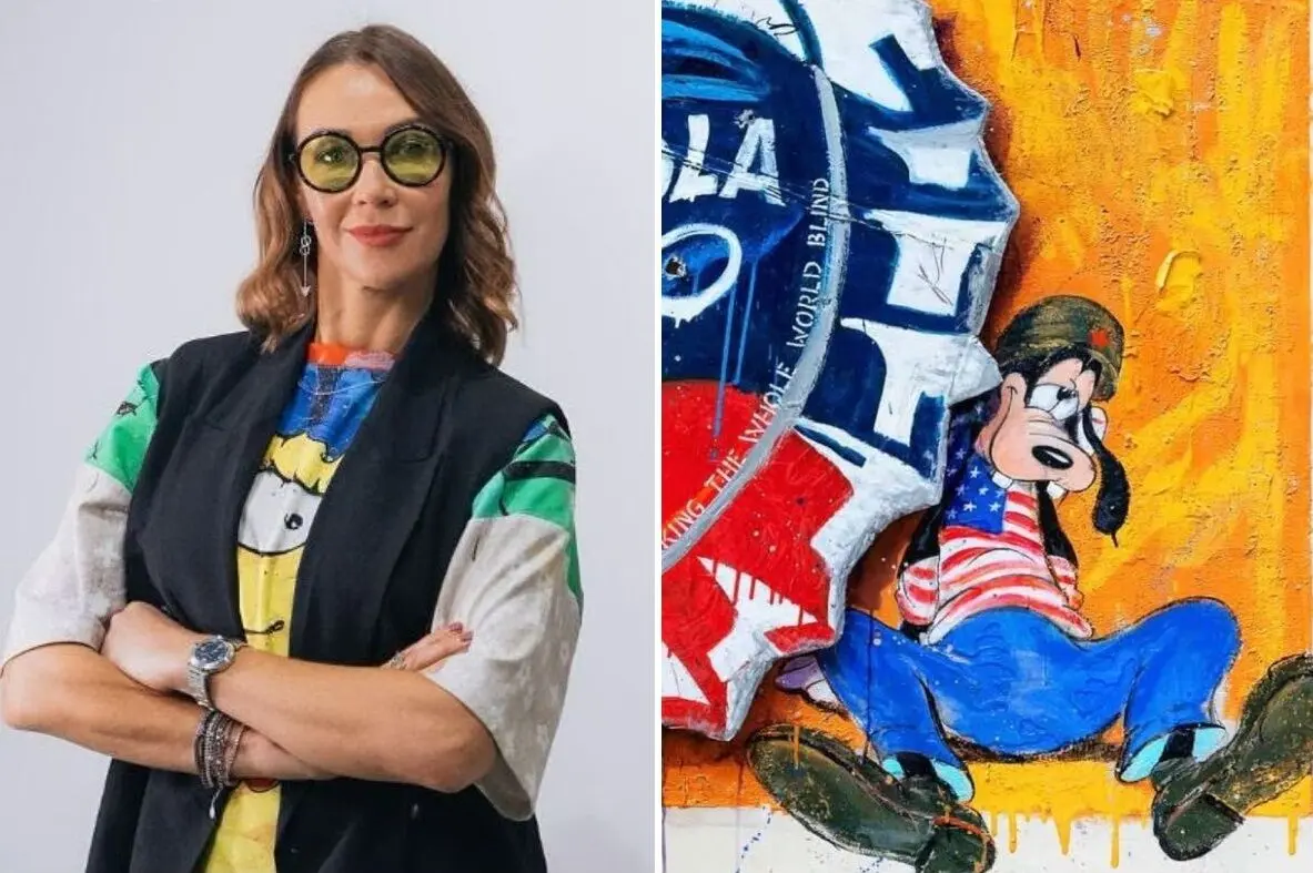 The Power of Color: A Celebration of Life and Art at Firetti Contemporary / analysis of an artwork 