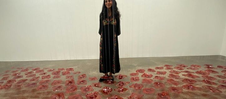 Dima Srouji's 'Charts for a Resurrection' at Lawrie Shabibi Gallery Dubai 