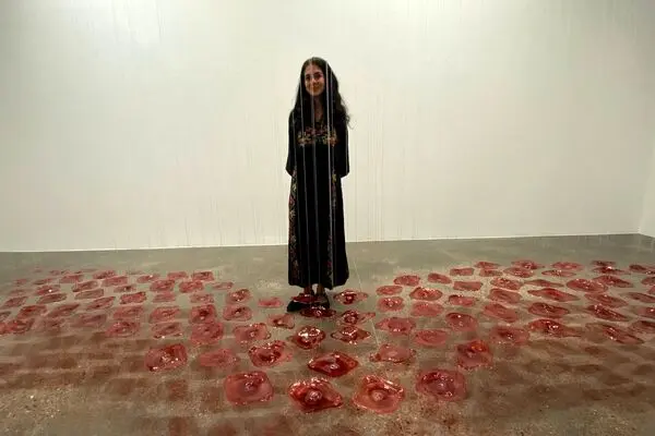 Dima Srouji's 'Charts for a Resurrection' at Lawrie Shabibi Gallery Dubai 