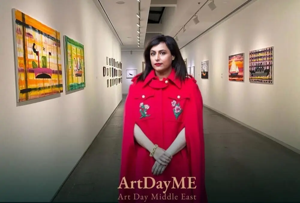 Sheikha Hoor Al Qasimi and the exhibition Plaited Time / Deep Water