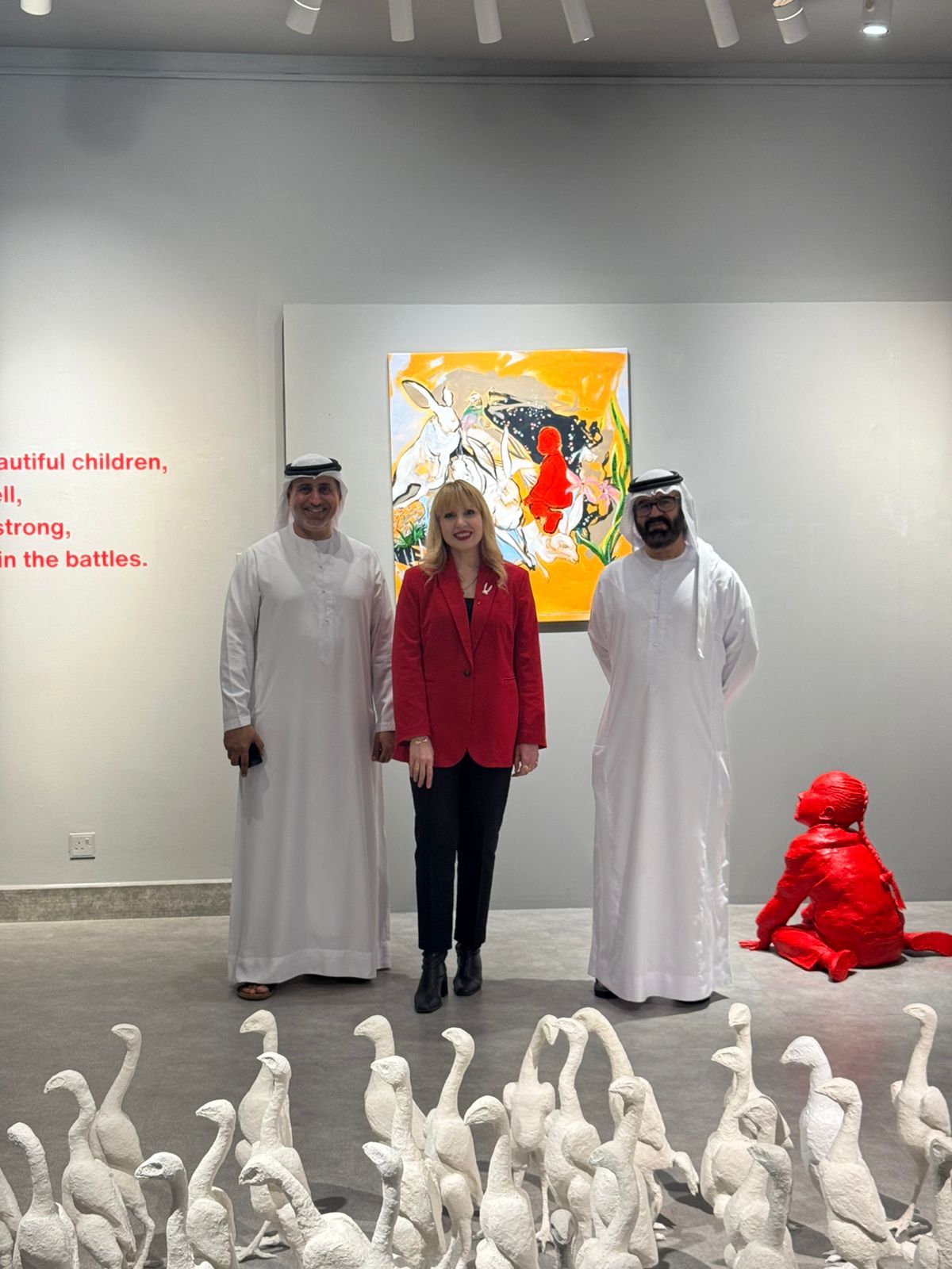 Narges Soleimanzadeh at Etihad Modern Art Gallery